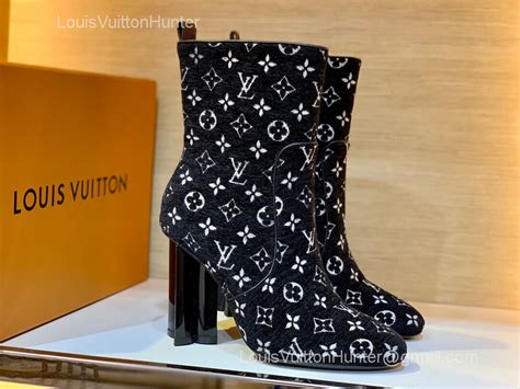 silhouette ankle boots louis vuitton|louis vuitton boots monogram.